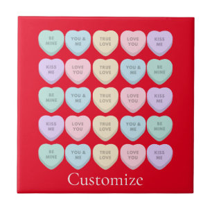 Valentine Candy Hearts Thunder_Cove Tile