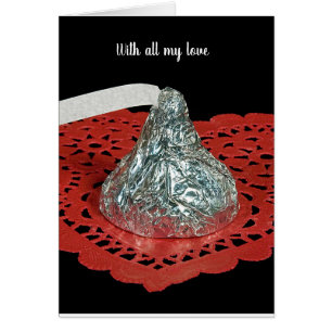 Valentine Candy Kiss on heart