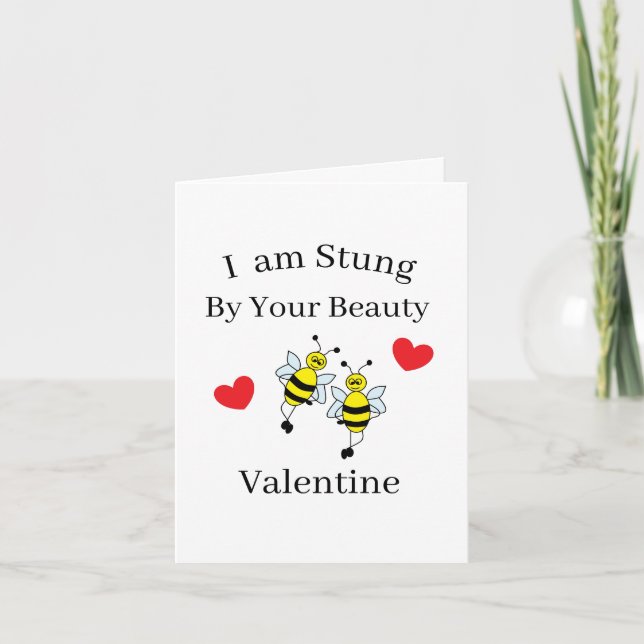 Valentine Card : Beautiful Valentine (Front)