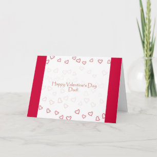 Valentine Card for Dad from Daughter