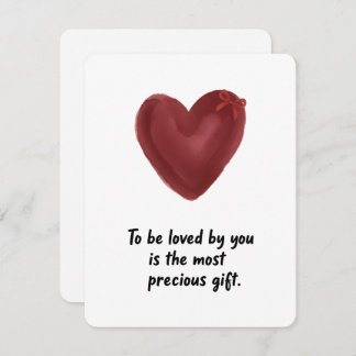 Valentine Card for Husband Romantic Love Gift