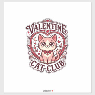Valentine Cat Funny Cat Lover Design - Valentine C