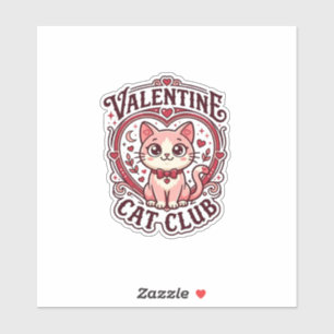 Valentine Cat Funny Cat Lover Design - Valentine C