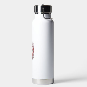 Valentine Cat Funny Cat Lover Design - Valentine C Water Bottle