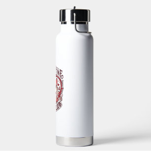 Valentine Cat Funny Cat Lover Design - Valentine C Water Bottle