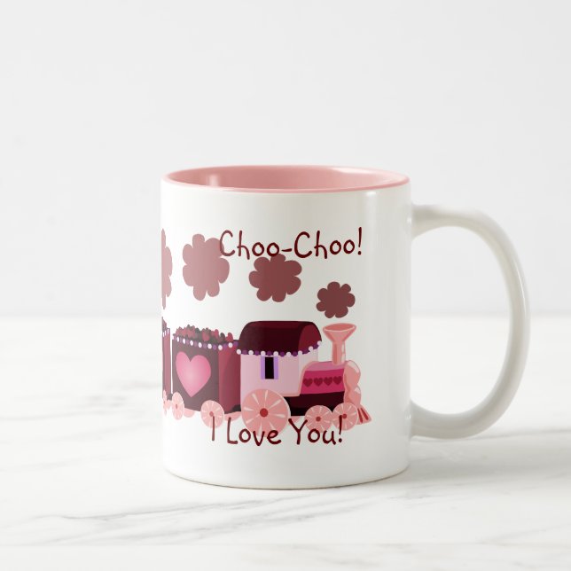 Valentine Choo-Choo Train Mug (Right)