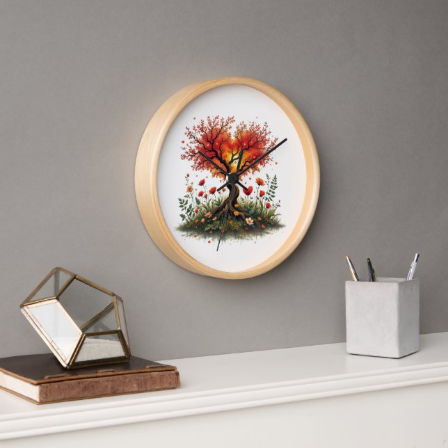 valentine clock (Office)