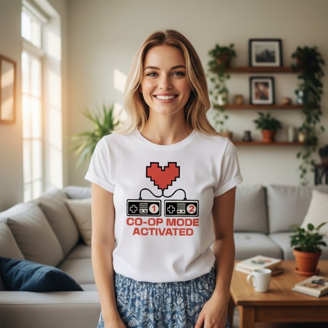 Valentine Co-Op Mode Activated T-Shirt (Creator Uploaded)