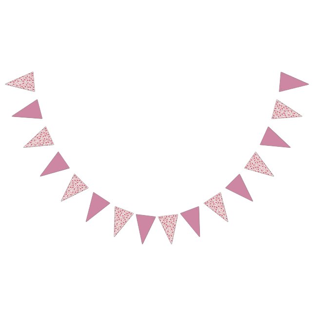 Valentine Cookie Collage Bunting (All)