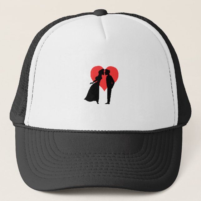 Valentine Couple Hat (Front)