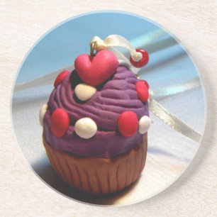 Valentine Cupcake Coaster