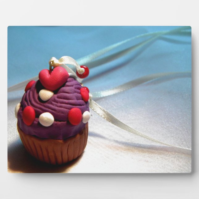 Valentine Cupcake Plaque (Front)