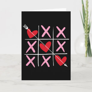 Valentine Cute Heart Arrow Men Women Kids  Card