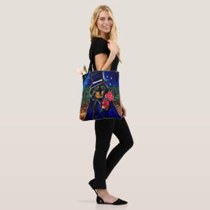 VALENTINE DACHSHUND TOTE BAG