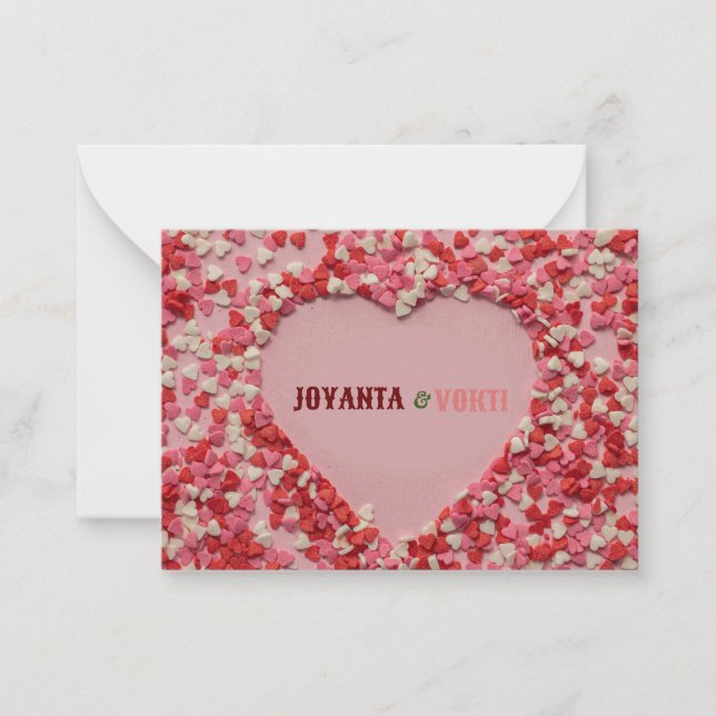 Valentine day card (Front)