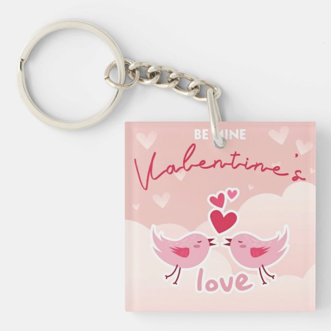 valentine day key chain  (Front)