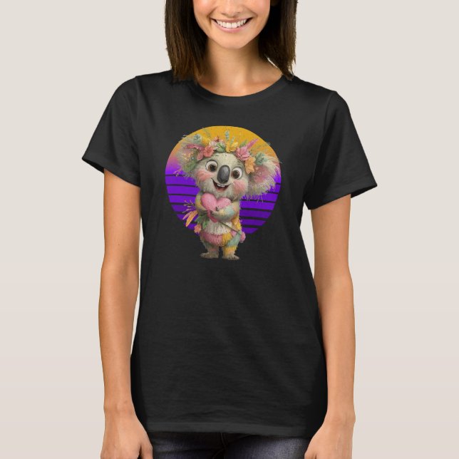 Valentine-Day-Koala T-Shirt (Front)