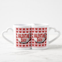 Valentine Day Lovers Coffee Mug Set