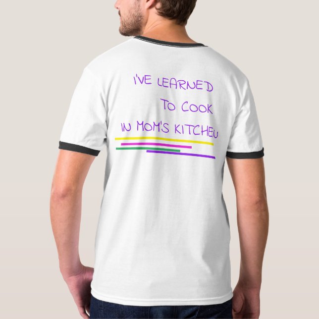 Valentine Day's Cook White T-Shirt (Back Full)