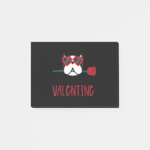 Valentine Dog Heart Love Valentines Day Love Post-it Notes