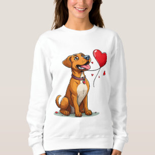 🐶 Valentine Dog Sweatshirt For Love Gift Idea ❤️