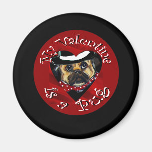 Valentine Dogs Magnet