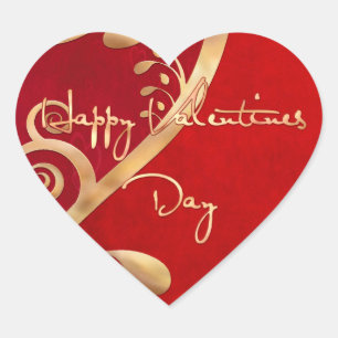 Valentine Elegance 2 Heart Sticker