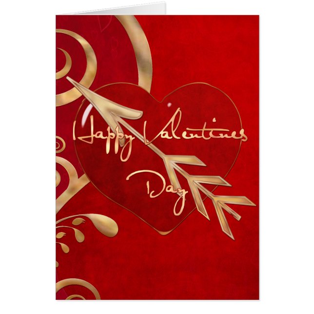 Valentine Elegance CUSTOM MESSAGE WIFE GIRLFRIEND (Front)