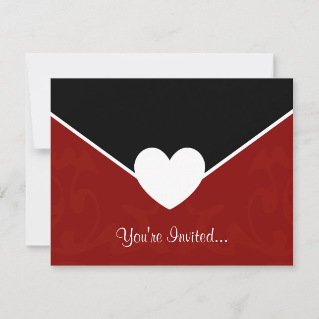 Valentine Envelope Invitation (Front)