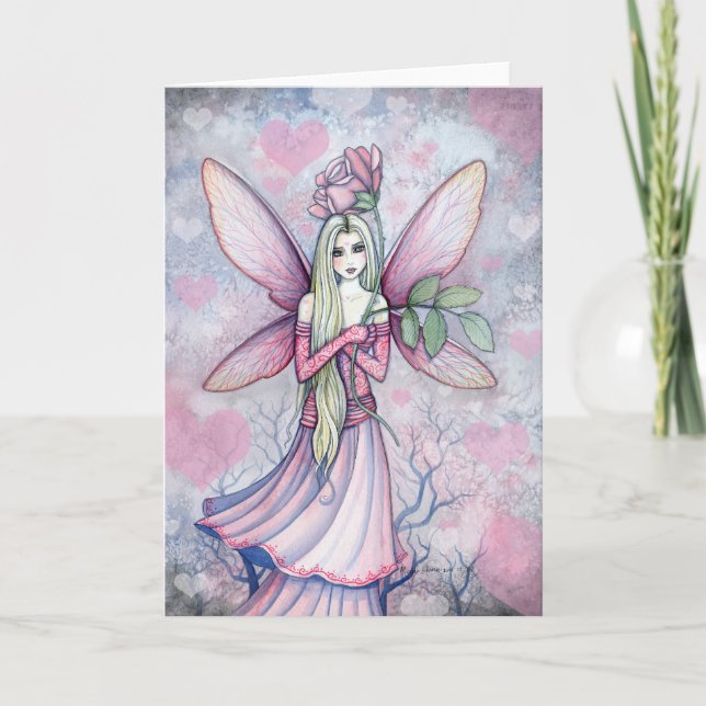 Valentine Fairy Card by Molly Harrison (Front)