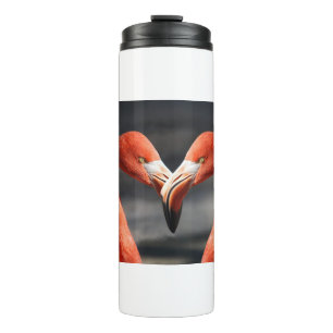 Valentine Flamingo Thermal Tumbler