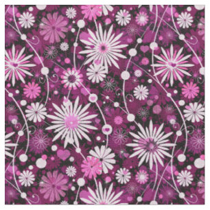 Valentine Floral Pattern Fabric