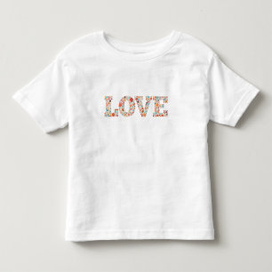 Valentine Flower, Love    Toddler T-Shirt