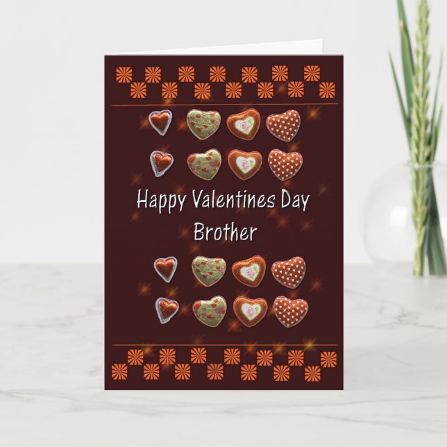 Valentine for Brother Card (Front)