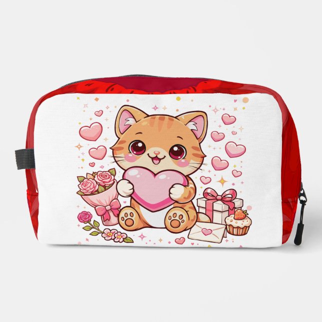 Valentine for her dopp kit (Front)