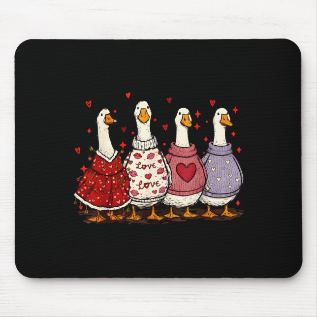 Valentine Funny Math Equation 6 7 Six Seven Meme T Mouse Pad (Front)