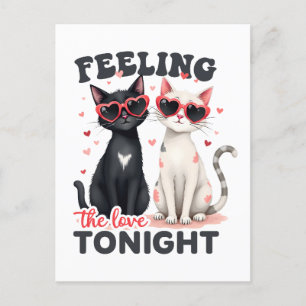 Valentine Gift   Feeling The Love Tonight Postcard