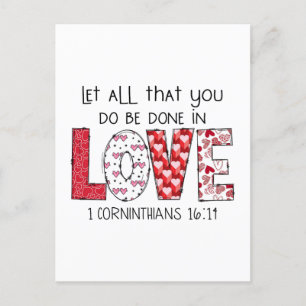 Valentine Gift God Says You Are Valentine Love Postcard