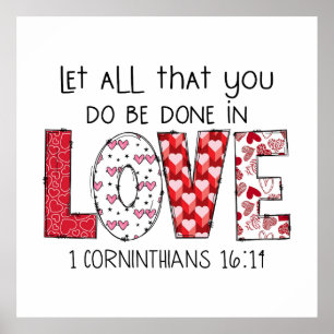 Valentine Gift   God Says You Are Valentine Love Poster