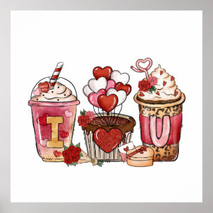 Valentine Gift   I Love You Poster