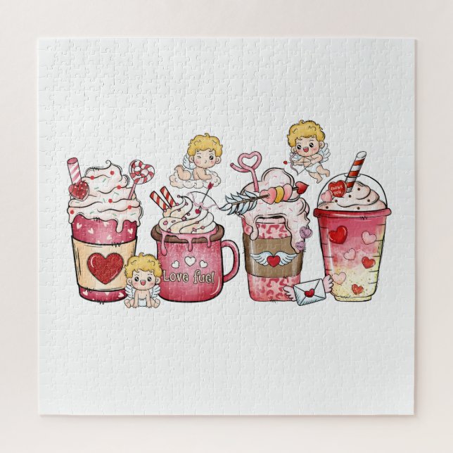 Valentine Gift | Love Fuel Jigsaw Puzzle (Vertical)