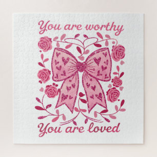 Valentine Gift   You Are Loved Jigsaw Puzzle