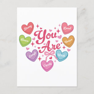 Valentine Gift You Are My Love Postcard