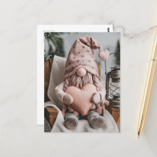 Valentine Gnome Postcard