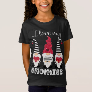 Valentine Gnomes I Love My Gnomies T-Shirt