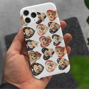 Valentine Golden Retriever Dog  Case-Mate iPhone Case