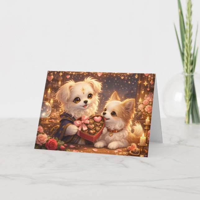 Valentine Greeting Card – A Small Moment of Comfor (Front)