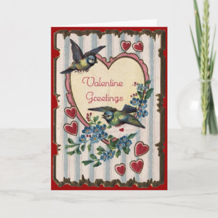 Valentine Greetings Holiday Card
