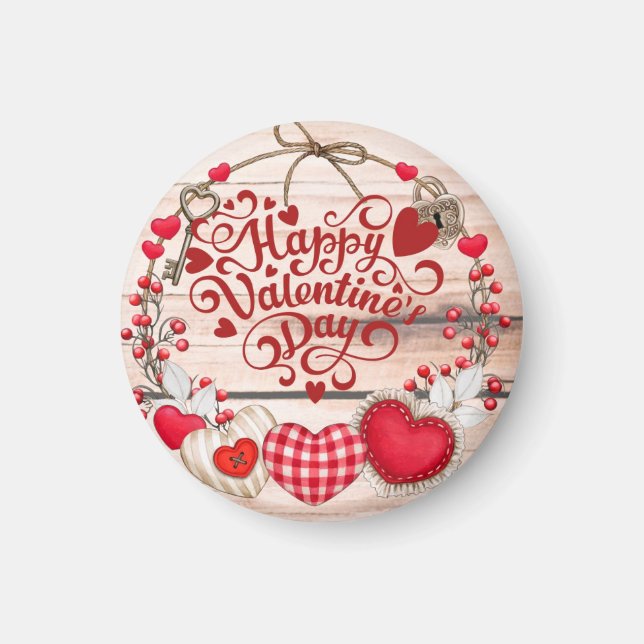Valentine Greetings    Magnet (Front)