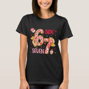 Valentine Grunge 67 Funny Saying Six Seven Valenti T-Shirt